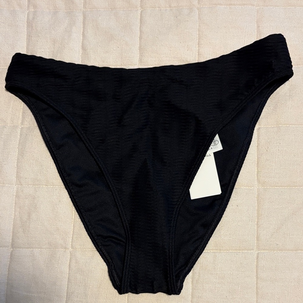 Abercrombie & Fitch Black Bikini Bottom